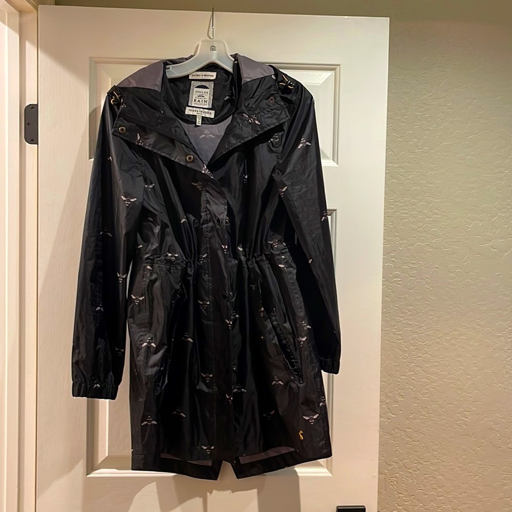 Joules Women's Golightly Printed Waterproof Jacket